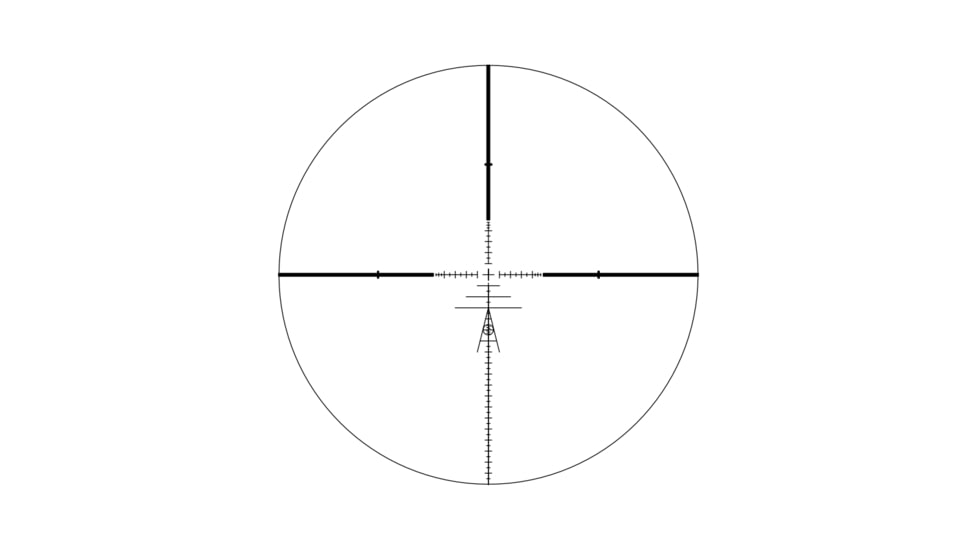 Valiant Optics Themys Rifle Scope, 4-12x40mm, 1in Tube, AO HFT Non-Illuminated Reticle, Black, VL4402