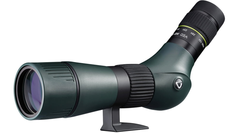 Vanguard 15-45x60 Spotting Scope, BaK4 Roof, Angled, Green, VEO HD 60A