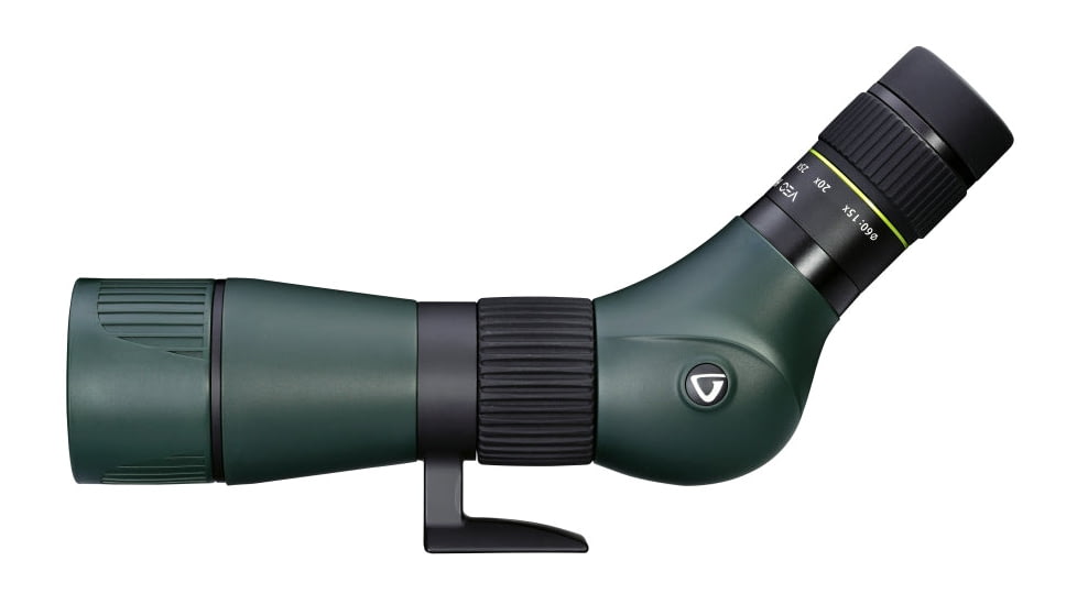 Vanguard 15-45x60 Spotting Scope, BaK4 Roof, Angled, Green, VEO HD 60A