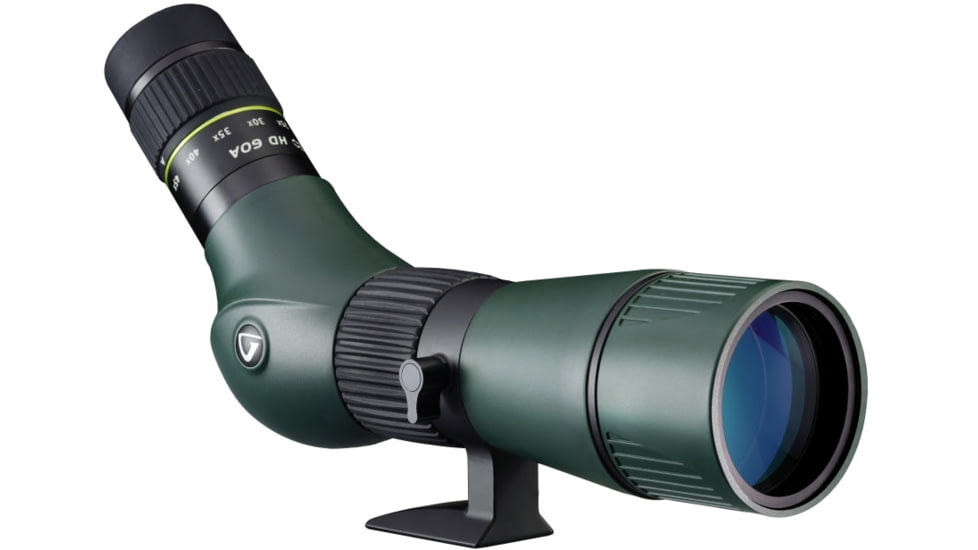 Vanguard 15-45x60 Spotting Scope, BaK4 Roof, Angled, Green, VEO HD 60A