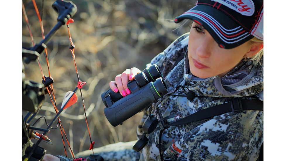 Vanguard Endeavor ED II 10x42 mm Binoculars, Roof Prism, Black, Endeavor ED II 1042