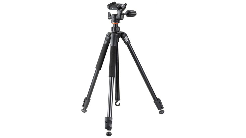 Vanguard Espod Plus 203AP Aluminum Alloy Tripod, 57in Max Height with Panhead 