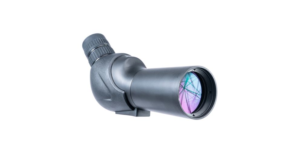 Vanguard Vesta 350A 12-45x50mm Angled Spotting Scope Kit w/ Tabletop Tripod and Soft-Sided Carrying Bag, Black, Vesta 350A