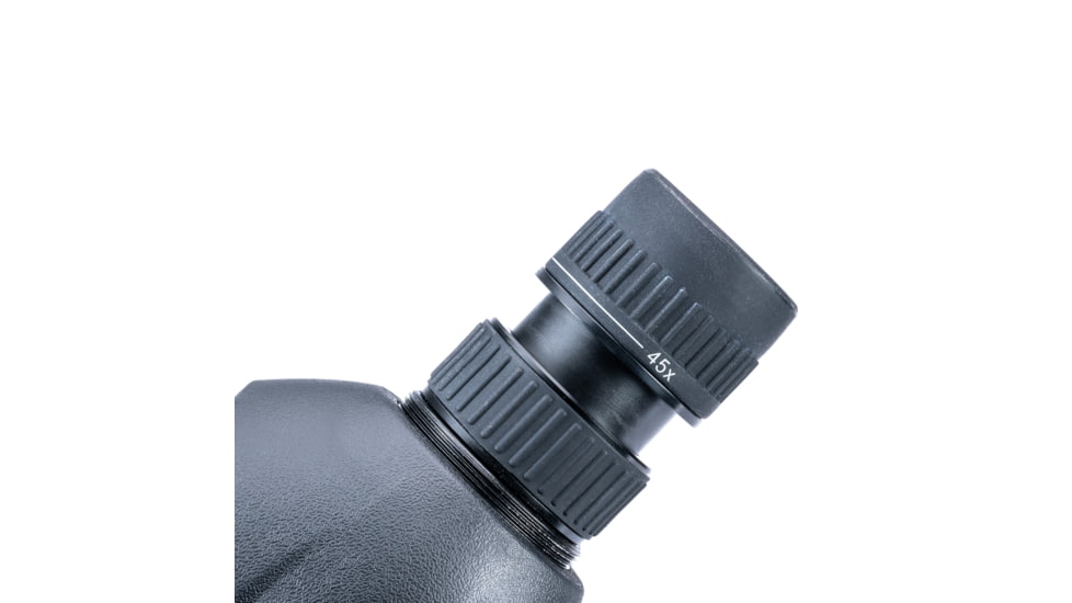 Vanguard Vesta 350A 12-45x50mm Angled Spotting Scope Kit w/ Tabletop Tripod and Soft-Sided Carrying Bag, Black, Vesta 350A