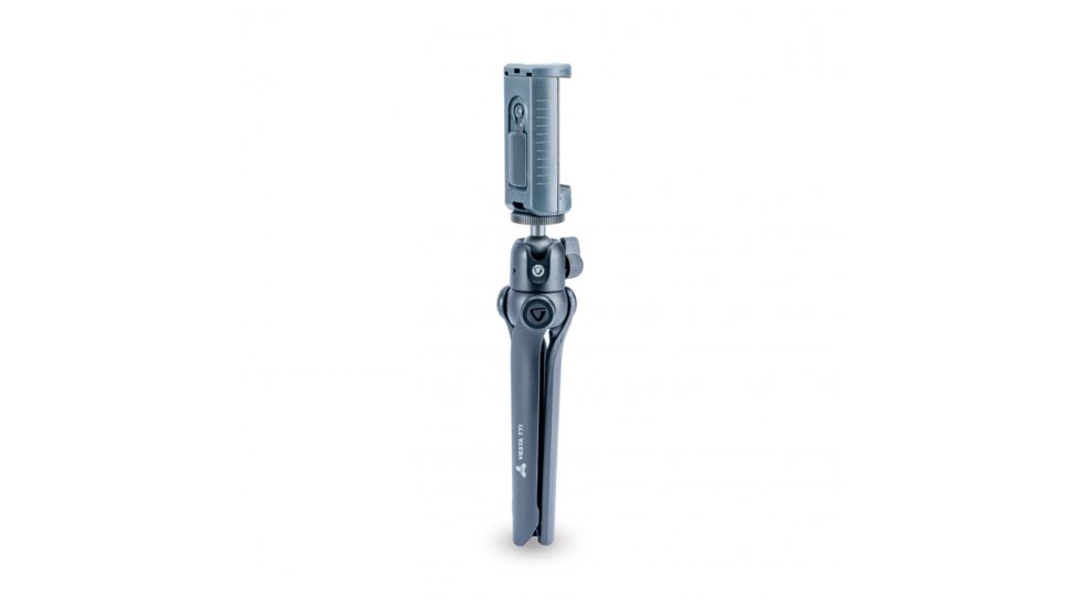 Vanguard Vesta TT1 Aluminum Tabletop Tripod w/ Smart Phone Holder, Black Vesta TT1 BP