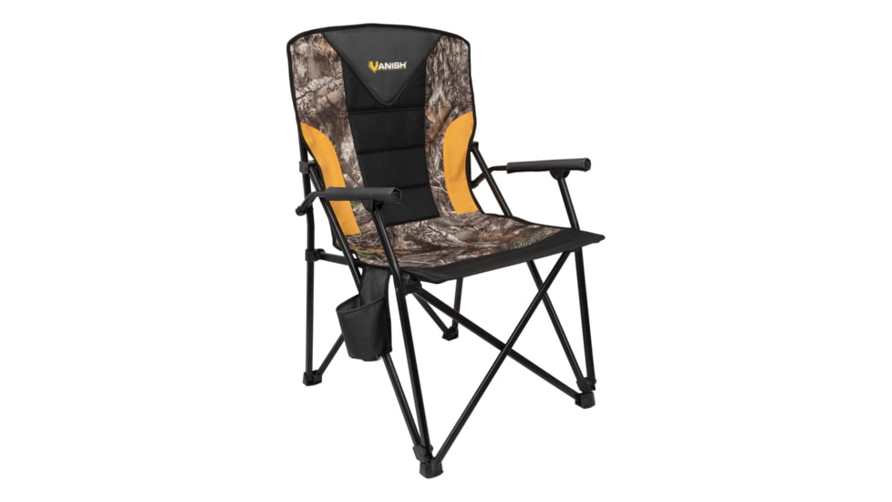 Vanish Padded Armchair with Backrest, Realtree Edge Camo, 5916