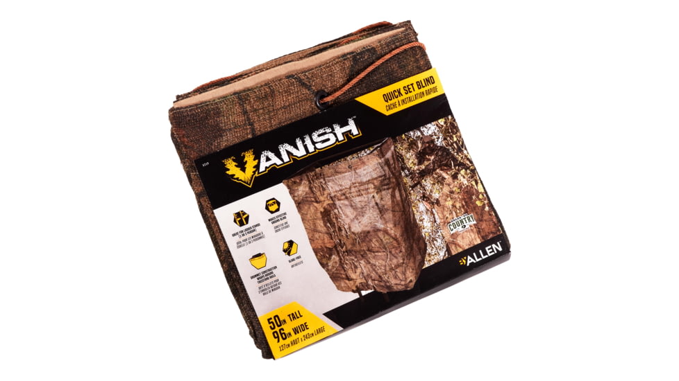 Vanish Quick Set Blind Rig, Mossy Oak Break-Up Country Camo, 50 X 96in, 5219