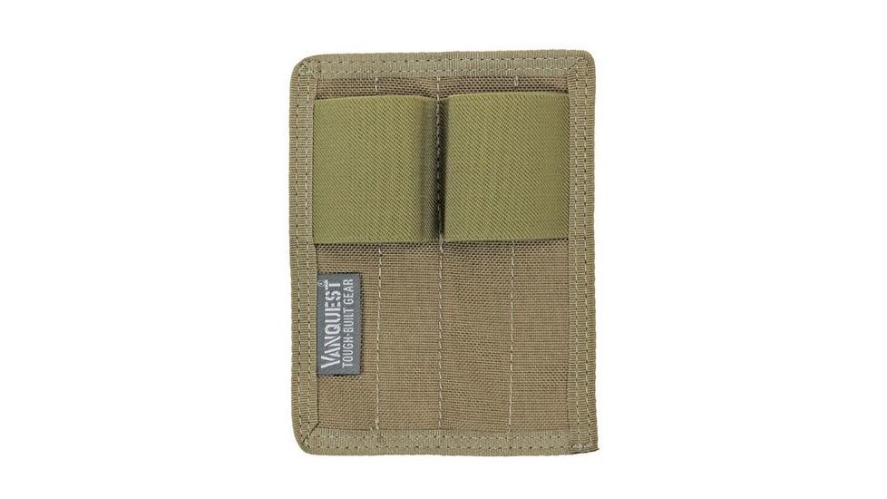 Vanquest Gear DOUBLE MAG HOLDER Hook &amp; Loop Insert, Coyote Tan, Small 012202CT