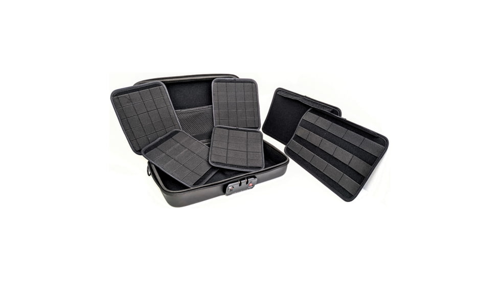 Vault Case Carbon Fiber Secure Vault, 11.5in x 7.25in x 2.75in, Carbon Fiber Exterior, VLTSECCBN