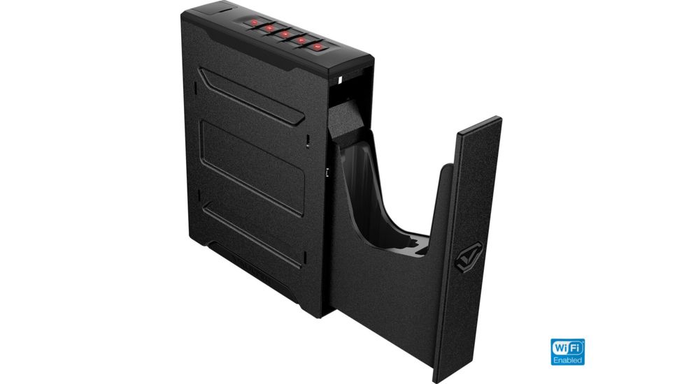 Vaultek Safe NSL20 Slider WiFi Pistol Vault, Covert Black NSL20-BK