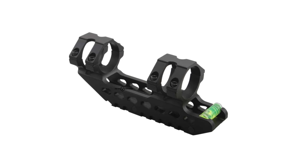 Vector Optics 30mm One Piece Weaver Level Mount Ring Extra Long w/ Bubble Level, Black, SCACD-09