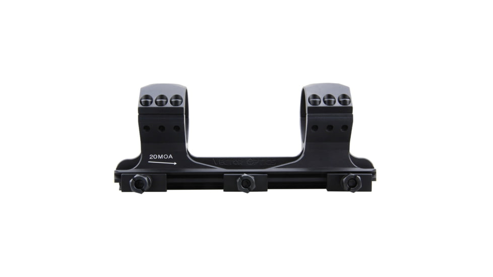 Vector Optics 34mm X-Accu One Piece 20MOA HI Picatinny Mount, Black, SCTM-58