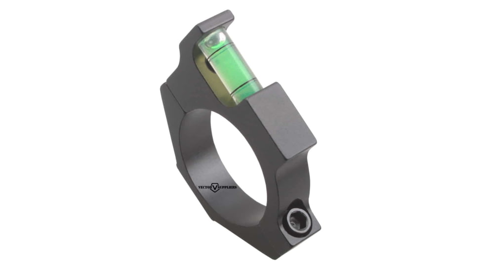 Vector Optics ACD Mount Ring, 25.4mm Tube, 6063-T6, Matte, w/ Offset Level Bubble, Black, SCACD-04