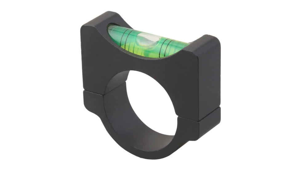 Vector Optics ACD Mount Ring, 30mm/ 25.4mm Tube, 6063-T6, Matte, w/ Top Level Bubble, Black, SCACD-01