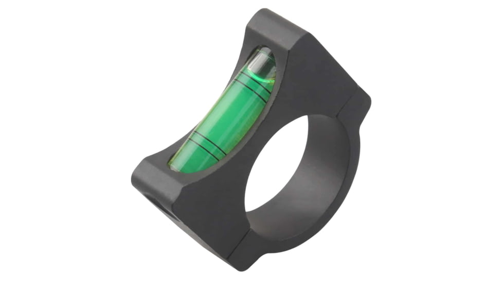 Vector Optics ACD Mount Ring, 30mm/ 25.4mm Tube, 6063-T6, Matte, w/ Top Level Bubble, Black, SCACD-01