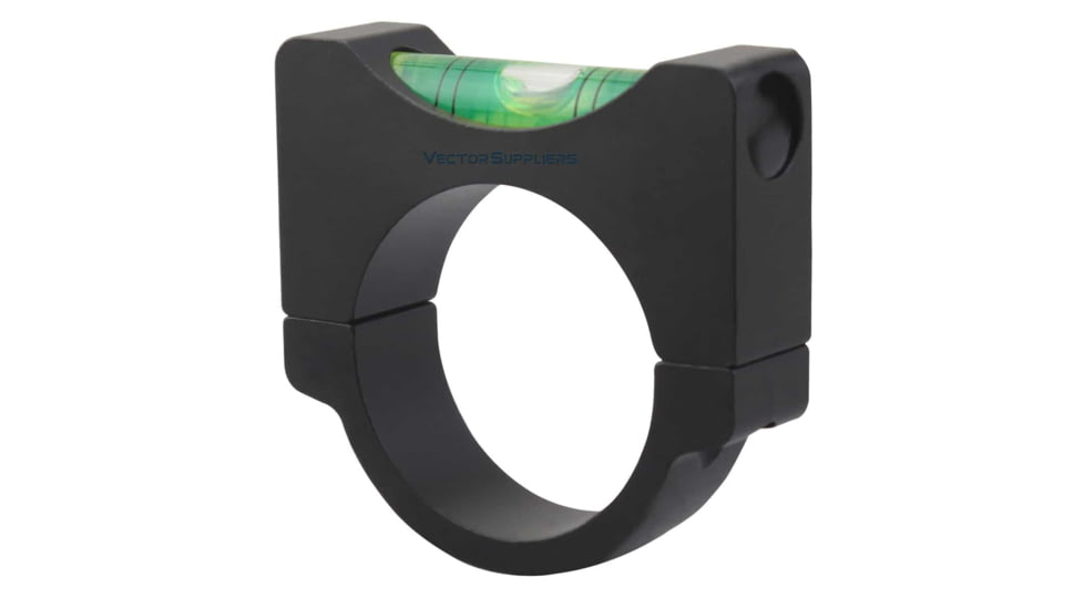 Vector Optics ACD Mount Ring, 35mm Tube, 6063-T6, Matte, w/ Top Level Bubble, Black, SCACD-02