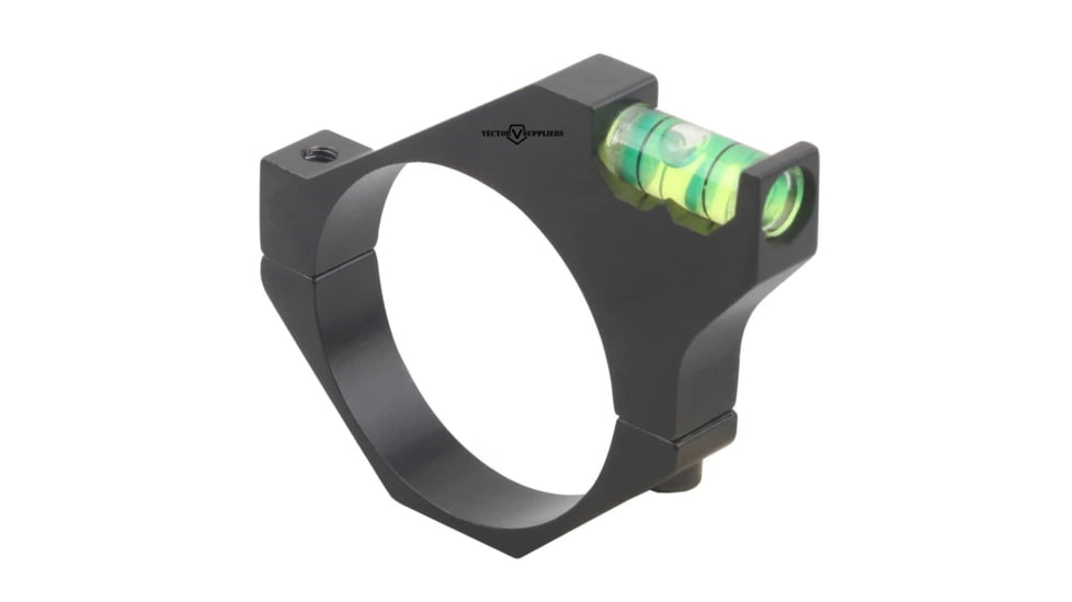 Vector Optics ACD Mount Ring, 40mm Tube, 6063-T6, Matte, w/ Offset Level Bubble, Black, SCACD-12