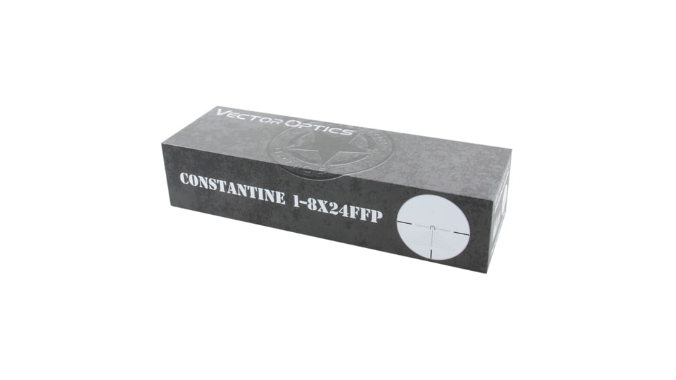 Vector Optics Constantine Rifle Scope, 1-8x24, 30mm Tube, FFP, Etched glass VOF-EHT, Black Matte, SCFF-32