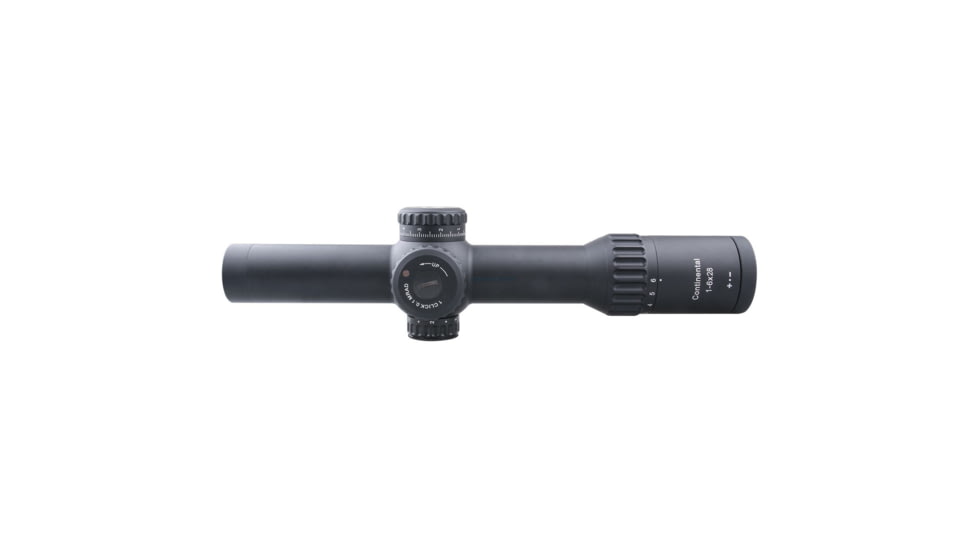 Vector Optics Continental 1-6x28mm Rifle Scope, 34mm, FFP, VCT-BNW, Nitrogen Purged, Black, SCFF-31