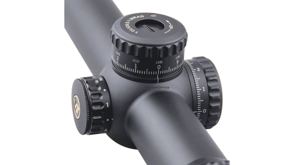 Vector Optics Continental 1-6x28mm Rifle Scope, 34mm, FFP, VCT-BNW, Nitrogen Purged, Black, SCFF-31