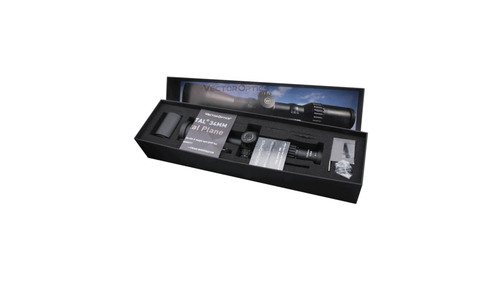 Vector Optics Continental x6 4-24x56mm MBR Riflescope, 34mm Tube, First Focal Plane, Black, SCFF-40