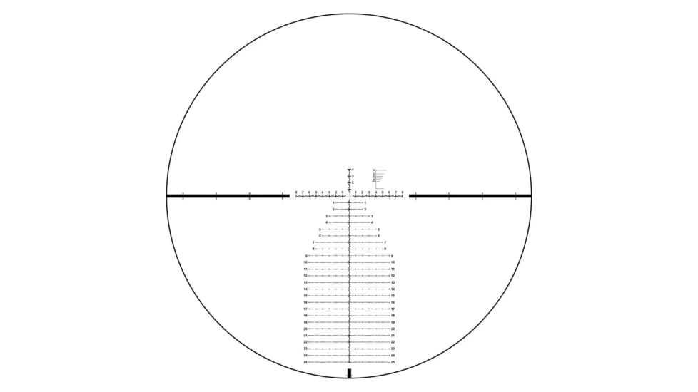 Vector Optics Continental x6 4-24x56mm Riflescope, 34mm Tube, First Focal Plane, Chorme, SCFF-39