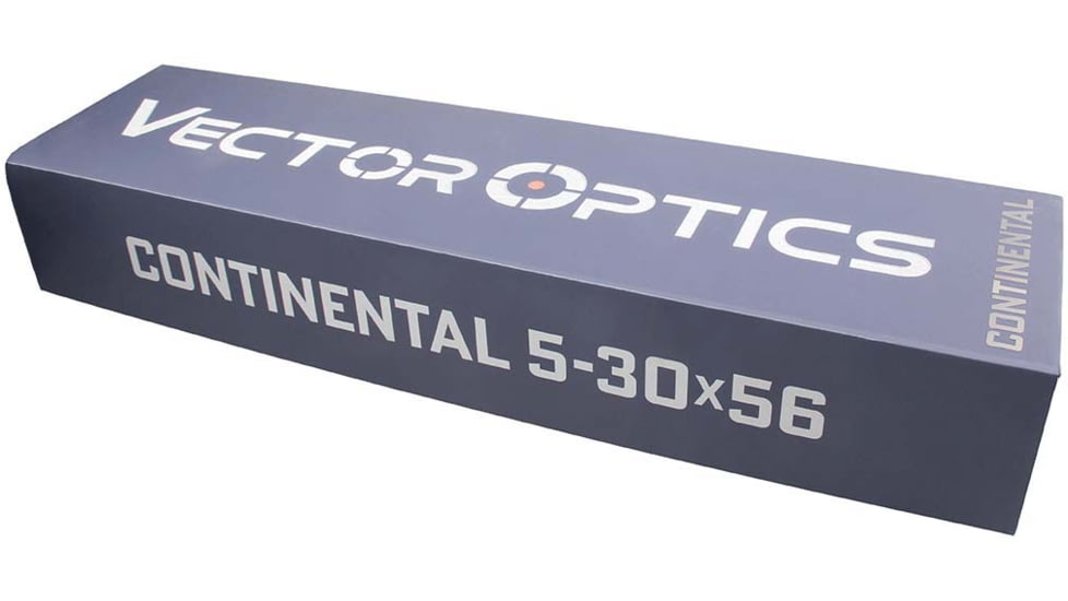 Vector Optics Continental x6 5-30x56 Zero Stop Tactical Riflescope, 30mm Tube, Second Focal Plane, 0192687270415