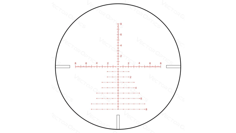 Vector Optics Continental x6 5-30x56 Zero Stop Tactical Riflescope, 30mm Tube, Second Focal Plane, 0192687270415