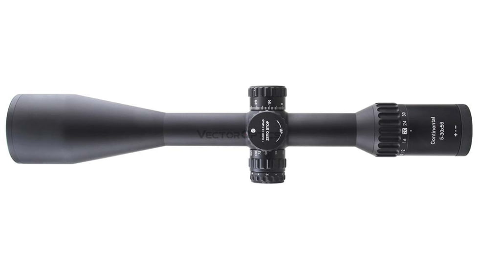 Vector Optics Continental x6 5-30x56 Zero Stop Tactical Riflescope, 30mm Tube, Second Focal Plane, 0192687270415