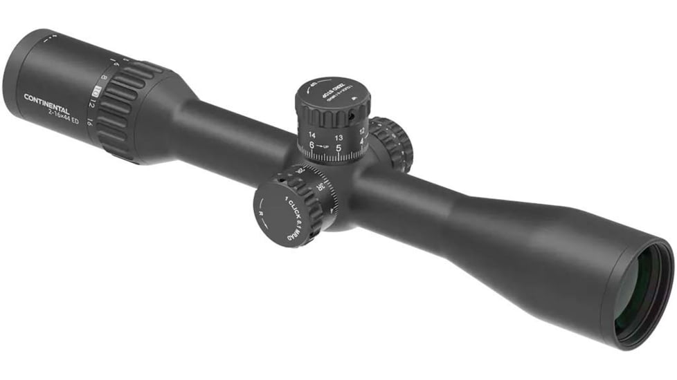 Vector Optics Continental x8 2-16x44 30mm Tube ED Tactical Rifle Scope, Second Focal Plane