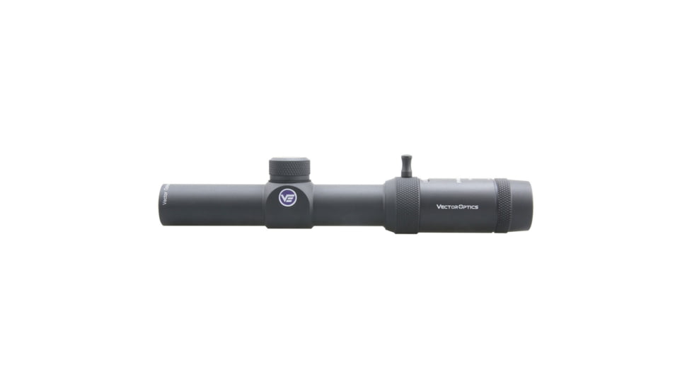 Vector Optics Forester 1-4x24mm, Second Fpcal Plane, 30mm Tube, Fine Lines Reticle with Center Dote Rifle Scope, Black, SCOC-28