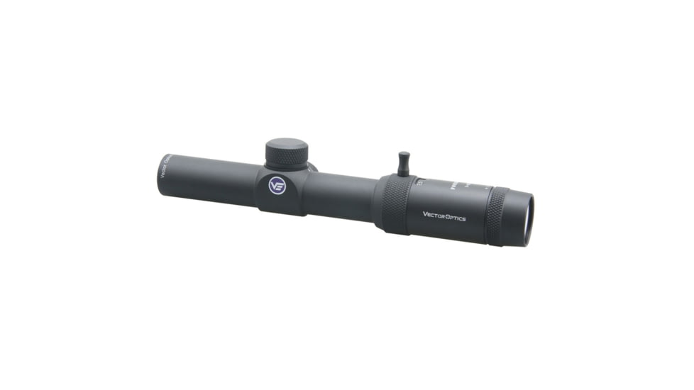 Vector Optics Forester 1-4x24mm, Second Fpcal Plane, 30mm Tube, Fine Lines Reticle with Center Dote Rifle Scope, Black, SCOC-28