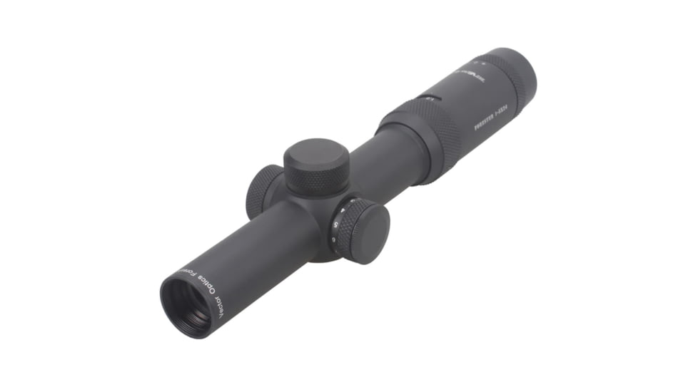 Vector Optics Forester Rifle Scope, 1-5x24mm, 30mm Tube, Etched glass VFD-2 Reticle, Black, SCOC-03