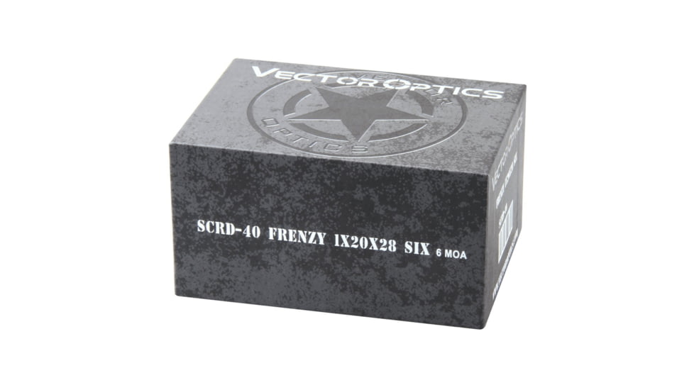 Vector Optics Frenzy 1x20x28, 6 MOA, Reflex Red Dot Sight, Black, SCRD-40