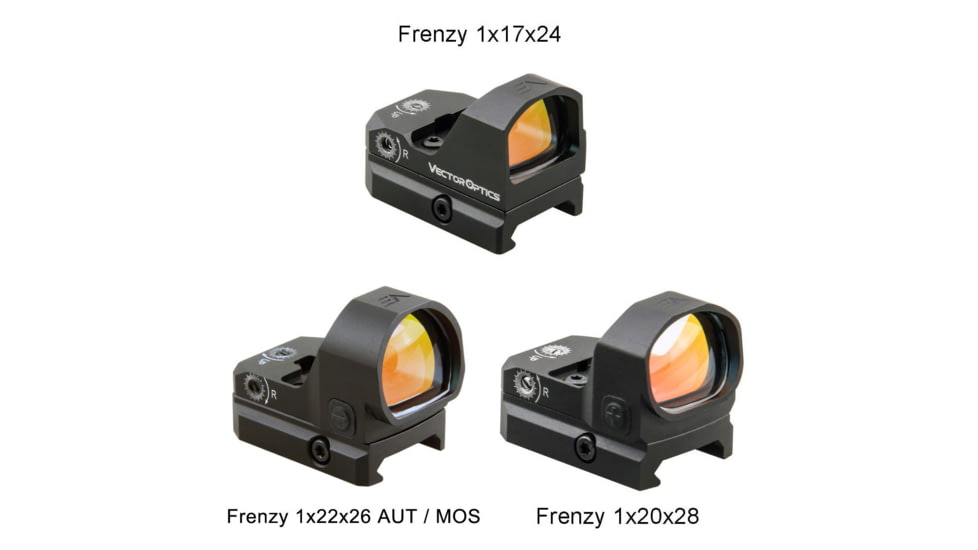 Vector Optics Frenzy 1x22x26 AUT, 3MOA, Reflex Red Dot Sight, Black, SCRD-37