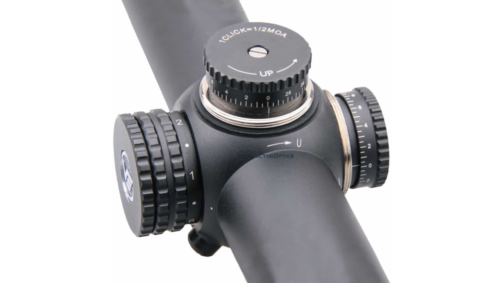 Vector Optics Grimlock Gen II Rifle Scope, 1-6x24mm, 30mm Tube, Etched VTC-3 Reticle, Black, SCOC-13II