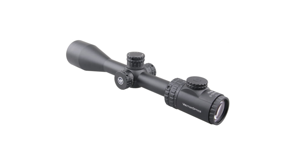 Vector Optics Hugo 3-12x44 GT, Secong Focal Plane, 1inch Tube, Turkey Rifle Scope, Black, SCOM-31