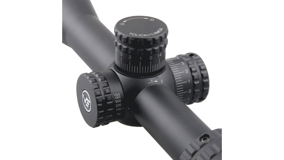 Vector Optics Hugo 4-16x44mm, 1inch Tube, Second Focal Plane, VOW-10BDC Reticle Rifle Scope, Black, SCOL-29