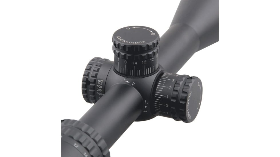 Vector Optics Hugo 4-16x44mm, 1inch Tube, Second Focal Plane, VOW-10BDC Reticle Rifle Scope, Black, SCOL-29