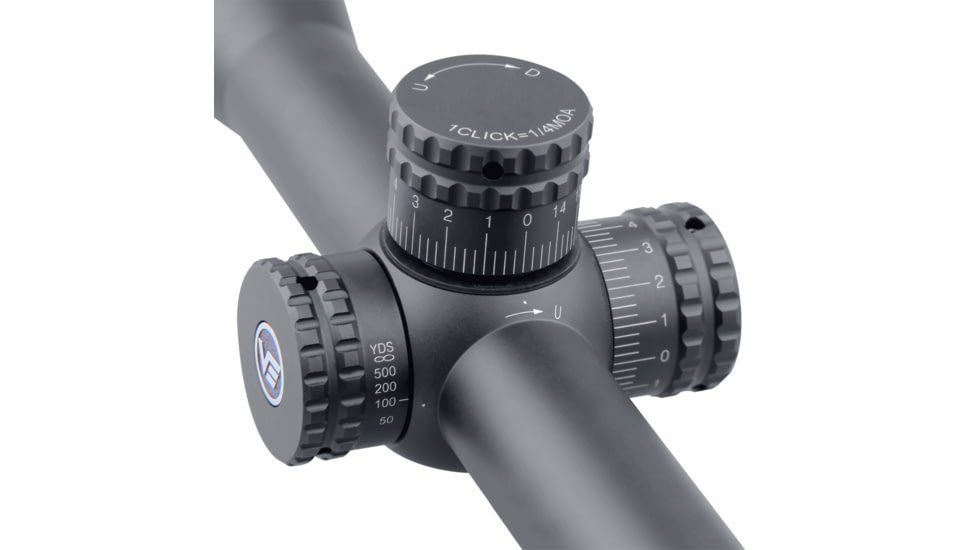 Vector Optics Hugo 4-16x44mm GT, 1 inch Tube, Second Focal Plane, Etched Glass BDC Reticle Rifle Scope, Black, SCOL-30