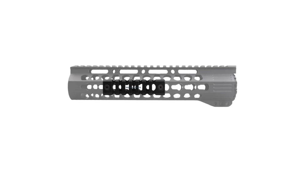Vector Optics KeyMod Handguard 4 inch Rail Section, Black, SCRAAM-23