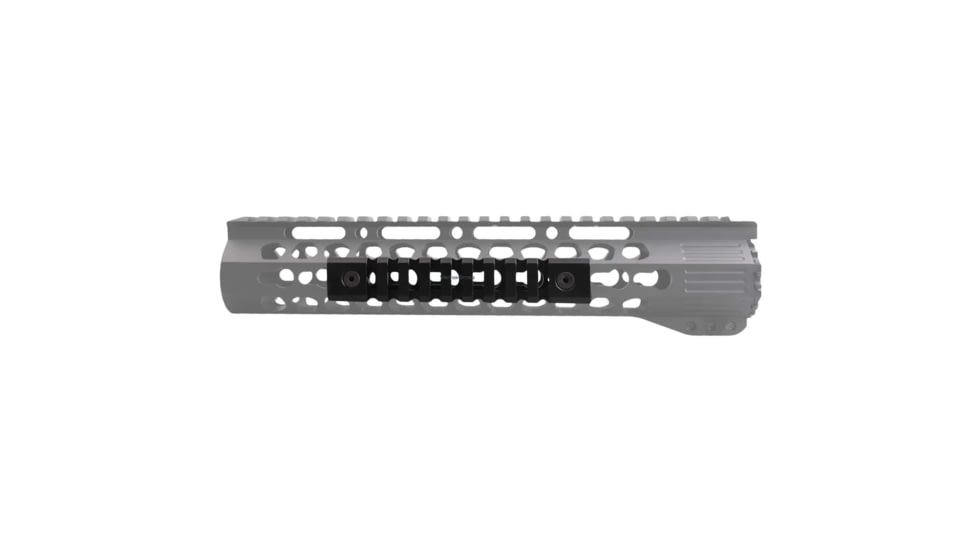 Vector Optics KeyMod Handguard 5 inch Rail Section, Black, SCRAAM-24