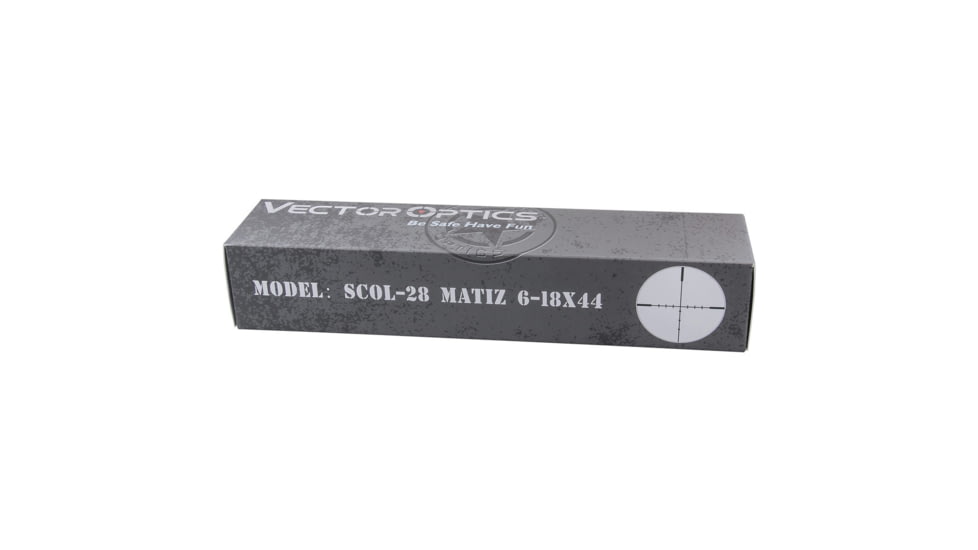 Vector Optics Matiz 6-18x44mm, Secong Focal Plane, 1inch Tube, Turkey Rifle Scope, Black, SCOL-28