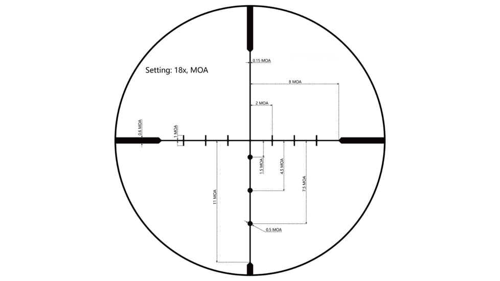 Vector Optics Matiz 6-18x44mm, Secong Focal Plane, 1inch Tube, Turkey Rifle Scope, Black, SCOL-28