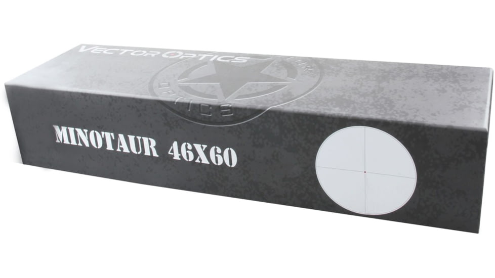 Vector Optics Minotaur GenII Rifle Scope, 46x60mm, 34mm Tube, SFP, Etched Glass VETD-LR Reticle, Matte, Black, SCOL-38