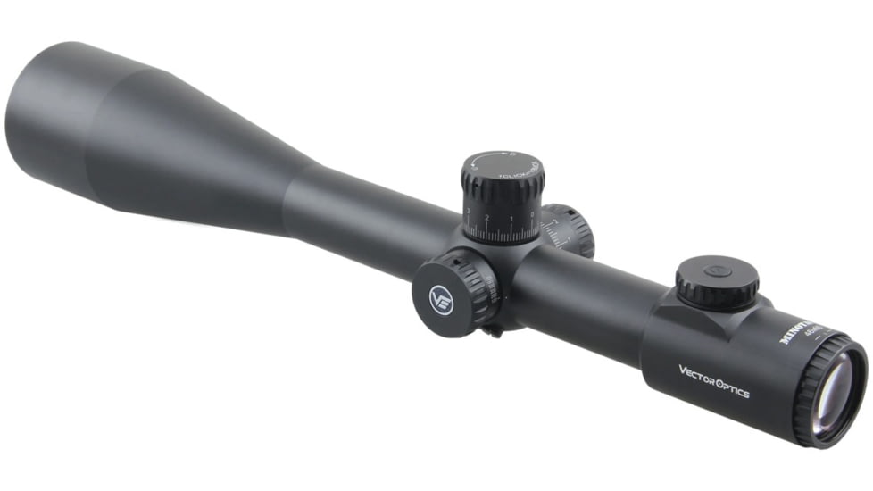 Vector Optics Minotaur GenII Rifle Scope, 46x60mm, 34mm Tube, SFP, Etched Glass VETD-LR Reticle, Matte, Black, SCOL-38