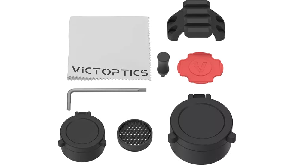 Vector Optics VictOptics S10 1-10x24 30mm Tube LPVO Rifle Scope w/ 1-Piece Extreme High Picatinny AR Mount Kit, Second Focal Palne