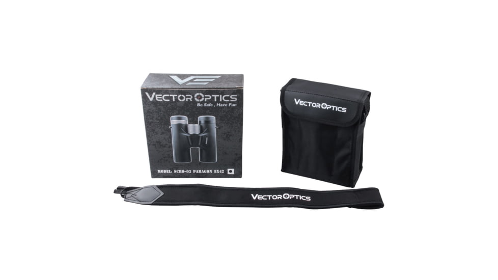 Vector Optics Paragon 8x42 mm Binocular, BAK4, 5.1 mm, Multicoated, Black, SCBO-03