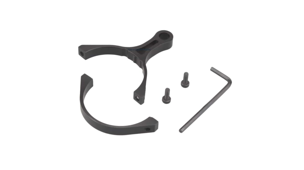 Vector Optics Rifle Scope Throw Lever, 44mm Inner Diameter, 42-48mm Tubes, Aluminum, Matte, Black, SCOT-57FF