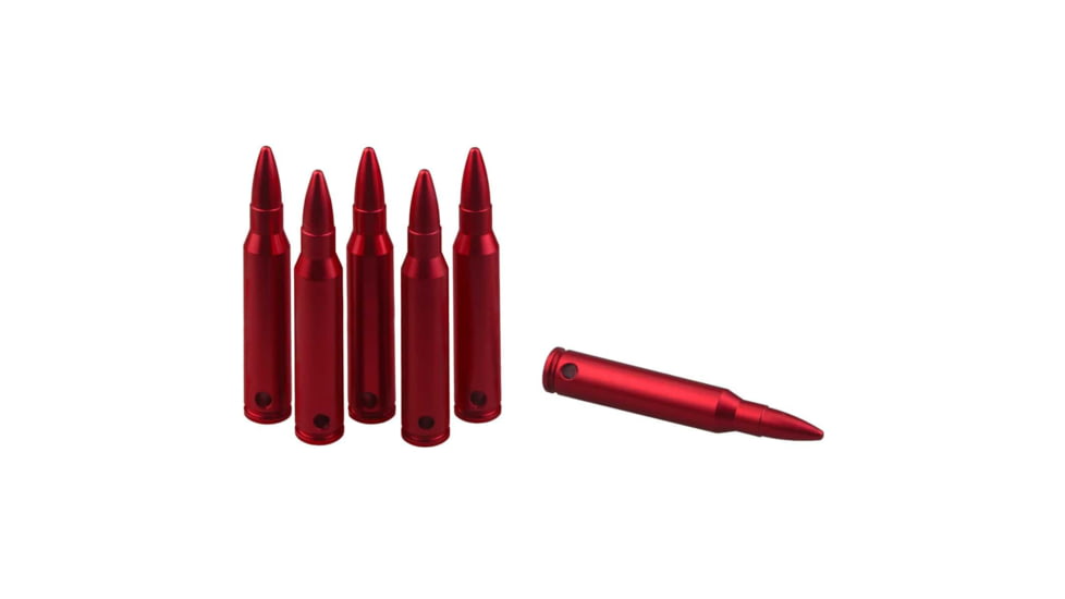 Vector Optics Snap Caps, Rifle, .223 Remington, 6 Rounds/ Pack, w/ Sling, Red, SCSC-01